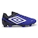 Chuteira de Campo Umbro Gravity - Adulto AZUL/PRETO