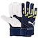 Luva de Goleiro Puma Campo Future Match Nc - Adulto Azul Esc/Amarelo