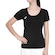 Camiseta Babolat Play Cap Sleeve Top - Feminina PRETO