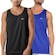 Camiseta Regata Mizuno Energy M - 2 Unidades - Masculina PRETO/AZUL