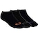 Kit Meia Oakley Bark Low Quarter 3 - Masculino PRETO