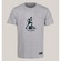 Camiseta WSS Brasil Plus Size Algodão Prime Old School Gym - Masculina CINZA
