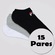 Kit Meias Fila com 15 Pares Cano Curto - Adulto BRANCO