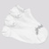 Kit Meias Kappa com 3 Pares Super Invisível - 34 A 39 - Feminina BRANCO