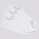 Kit Meias Kappa com 3 Pares Super Invisível - 38 A 43 - Adulto BRANCO