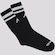 Meia Cano Alto Kappa Sport - Unissex PRETO