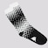 Meia Kappa Dots Alta - 38 A 43 - Adulto PRETO