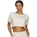 Blusa Cropped Run More Luar - Feminino Off White