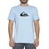 Camiseta Quiksilver Comp Logo Color - Masculina AZUL CLARO