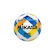 Bola Vôlei de Praia Mikasa Couro Sintético Bv543-Y BRANCO/AZUL