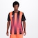 Camisa Umbro Gridlines - Masculina Preto/Coral