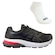 Kit Tênis Asics Gel-Shogun St e Meia CINZA/ROSA