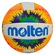 Bola de Vôlei Molten Ms500 Ntd LARANJA/ROXO