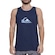 Camiseta Regata Quiksilver Comp Logo Sm25 - Masculina AZUL ESCURO