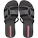 Chinelo Slide Ipanema Diversa Sempre Nova Corda Brilhante - Feminina PRETO/ROSA