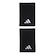 Munhequeira de Tennis adidas - Par - Unissex PRETO/BRANCO
