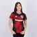 Camisa New Balance São Paulo Iii 2024 Feminina PRETO/VERMELHO
