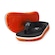 Sandália Kenner Kivah Line - Adulto PRETO/LARANJA