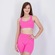 Top Selene Canelado sem Costura Basic - Feminino ROSA