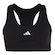Top Fitness adidas Treino Basico Suporte Médio Feminino Jc6547 PRETO/BRANCO