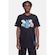 Camiseta Mitchell & Ness NBA Teams Charlotte Hornets - Masculina PRETO