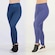 Kit Calça Legging Area - Feminina - 2 unidades AZUL