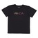 Camiseta Rvca Floral Flame Plus Size Sm25 - Masculina PRETO