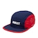 Boné Aba Reta Hurley Five Fast Sm25 -Five Panel - Trucker - Strapback - Adulto AZUL ESCURO