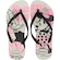 Chinelo de Dedo Havaianas Slim Disney Feminino BRANCO/PRETO