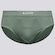 Cueca Slip Lupo Micromodal sem Costura - Adulto VERDE