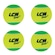 Bola de Tênis Stage 1 Lcm com 4 Unidades VERDE
