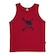 Camiseta Regata Masculina Oakley Heritage Skull Tank VERMELHO