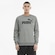 Blusão de Moletom Puma Essentials Big Logo Fleece Masculino CINZA CLA/BRANCO