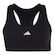 Top adidas Poliamida Suporte Médio Treino Feminino PRETO