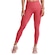 Calça Legging Lupo Shine Seamless - Feminina VERMELHO