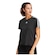 Camiseta adidas Essentials 3 Listras - Feminina PRETO/BRANCO