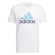 Camiseta adidas Big Logo - Masculina BRANCO/AZUL