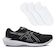 TÊNIS ASICS GEL-NAGOYA 7 + 3 PARES DE MEIAS MASCULINO PRETO/CINZA ESC