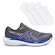 TÊNIS ASICS GEL-NAGOYA 7 + 3 PARES DE MEIAS MASCULINO CINZA ESC/AZUL