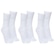 Kit 3 Pares de Meias Selene Esportiva Masculina BRANCO