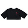 Camiseta New Era Cropped Branded Cap - Feminina PRETO