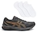 KIT TÊNIS ASICS GEL-NAGOYA ST + 3 PARES DE MEIAS MASCULINO GRAFITE/PRETO/LARANJ