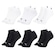Kit Meia Puma Sapatilha Esportiva - 6 Pares - Feminina BRANCO