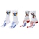 Meia Cano Longo Hupi Esportiva Tea Autismo - 02 Pares - Unissex BRANCO