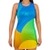 Vestido Beach Tennis com Shorts Hupi Aria - Adulto AZUL ESC/VERDE