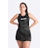 Vestido Beach Tennis com Shorts Hupi Garpa - Adulto PRETO
