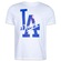 Camiseta New Era Regular Mlb Los Angeles Dodgers World Of Logos - Masculina BRANCO