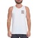 Camiseta Regata Quiksilver Petroglyphs - Masculina BRANCO