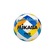 Bola de Vôlei de Praia Mikasa Couro Sintético Bv543-Y BRANCO/AZUL