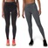 Calça Legging Olympikus Essential - 2 Unidades - Feminina CINZA